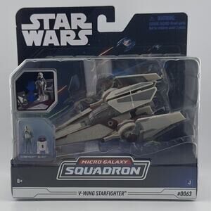 Star Wars V-Wing Starfighter #0063 Micro Galaxy Squadron S3 -FAST SHIPPING ✅